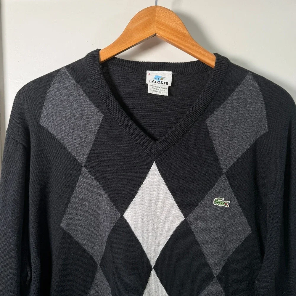 Lacoste neck sweater